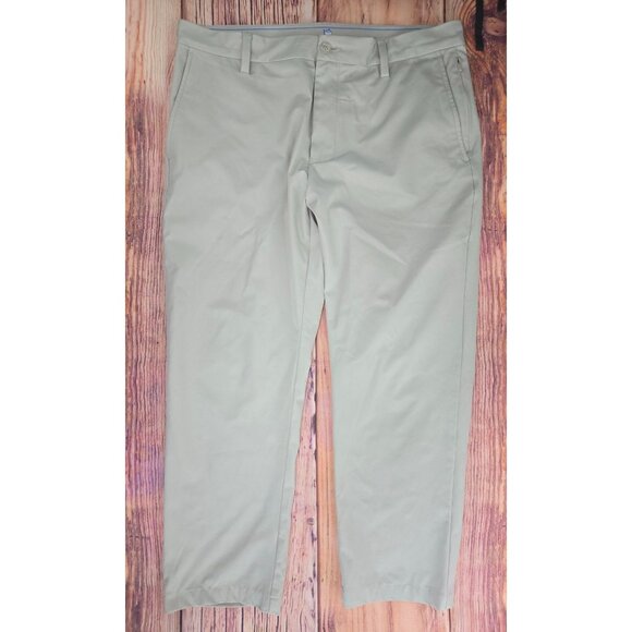 Southern Tide Mens Jack Performance Pants 36 x 26.5 Light Beige - Picture 1 of 8
